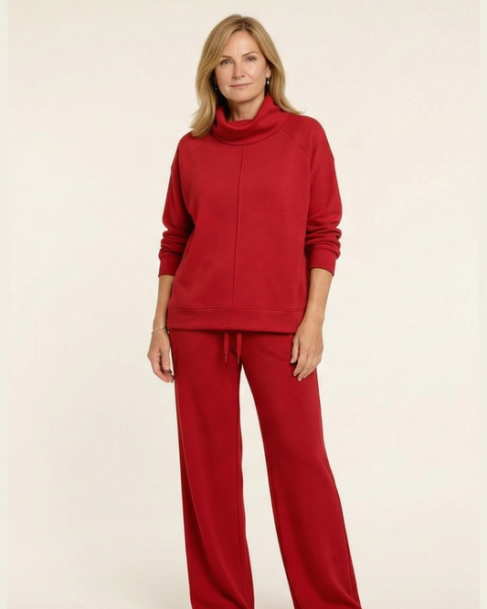Conjunto Casual Mujer Dos Piezas Ajuste Elegante - Mavetta