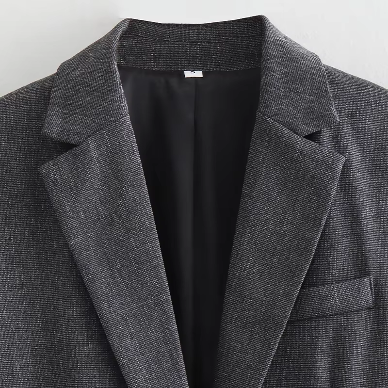 Traje Mujer Blazer Entallado y Pantalón Vestir Elegante