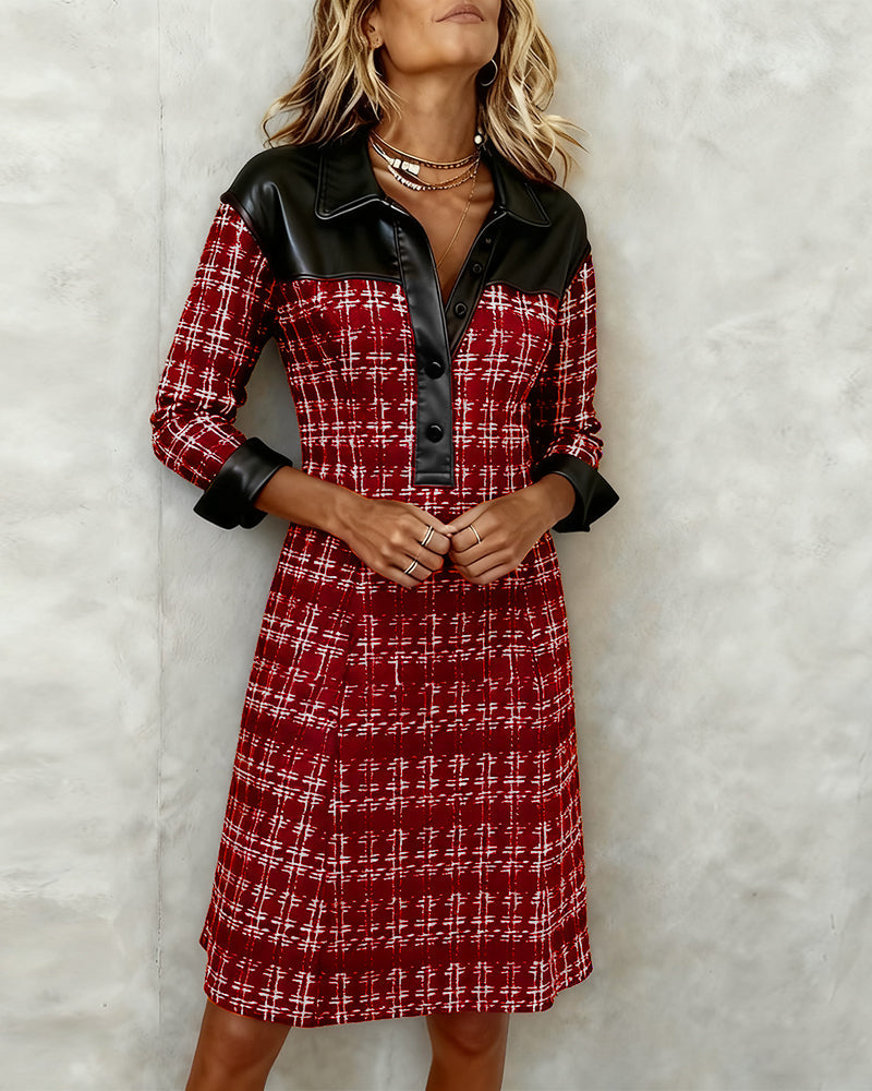 Vestido camisero mujer Ligero Botones Primavera