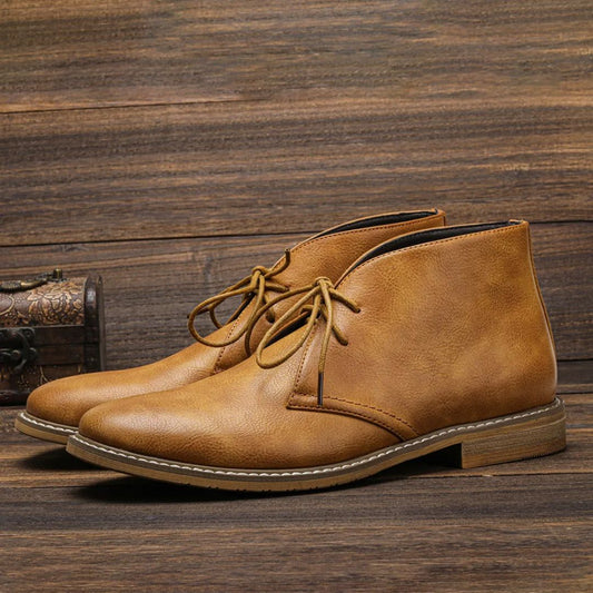 Botas Mujer de Cuero Diseño Clásico Ajuste Clásico - Mavetta