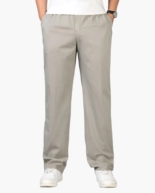 Pantalones Capri Mujer Algodón Lino Cintura Elástica Ajustable - Mavetta