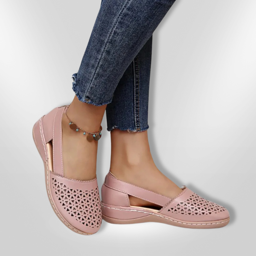 Zapatos ortopédicos mujer diseño transpirable y sujeción total