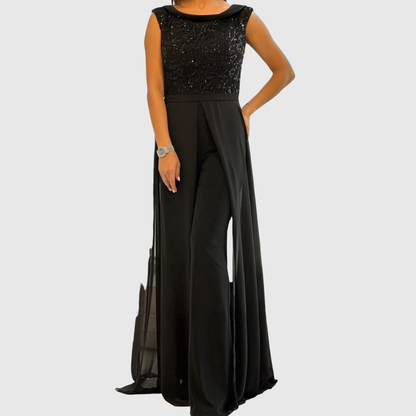 Vestido Mono Mujer Sin Mangas Elegante