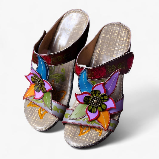 Sandalias Mujer Detalles Trenzados Estilo Bohemio - Mavetta