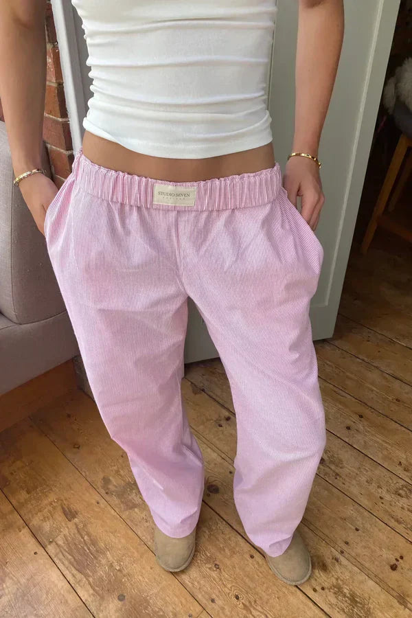 Pantalón Casual Mujer Comodo Ajuste Regular