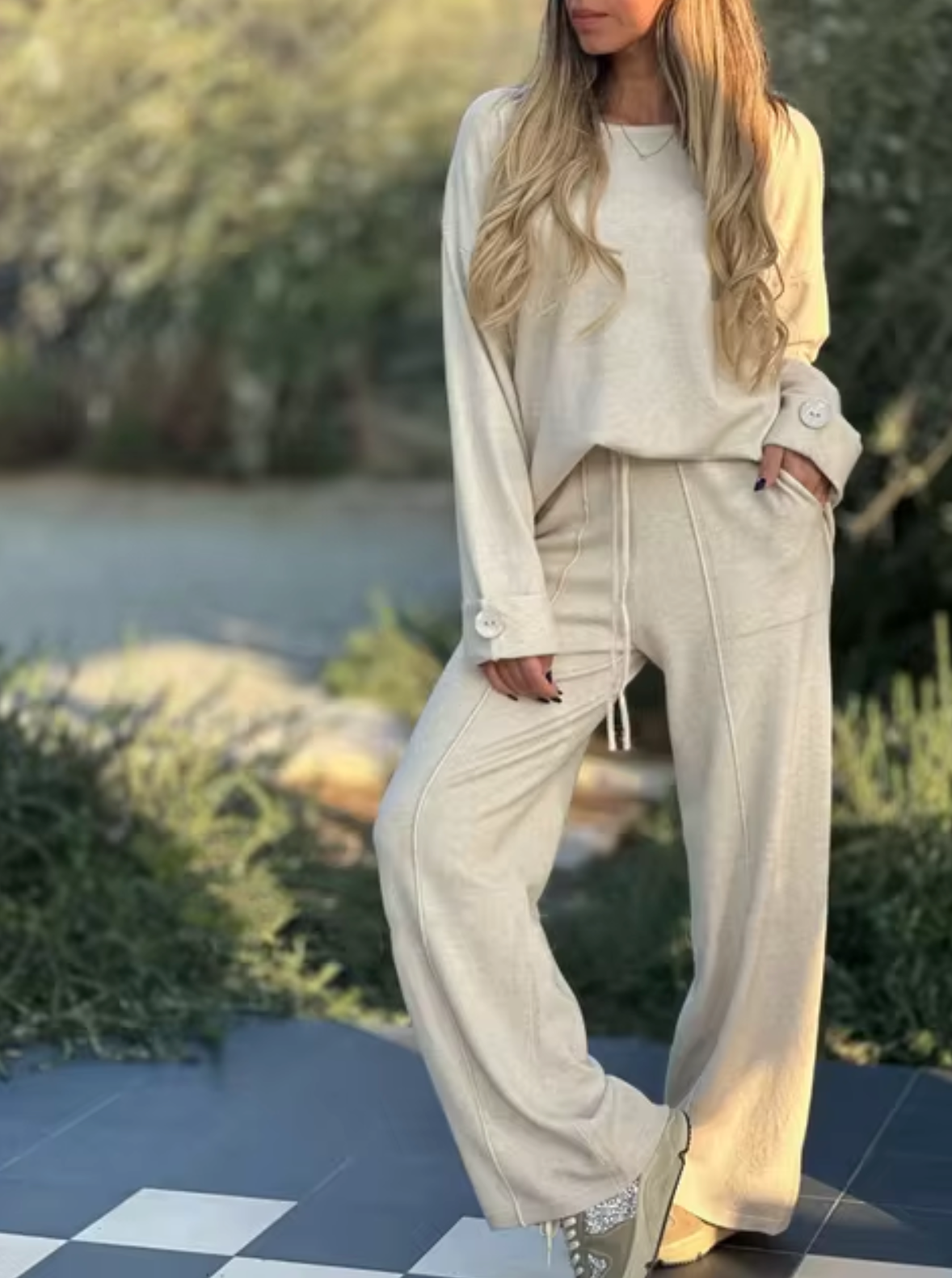 Conjunto Mujer de Dos Piezas Elegante Ajustado - Mavetta