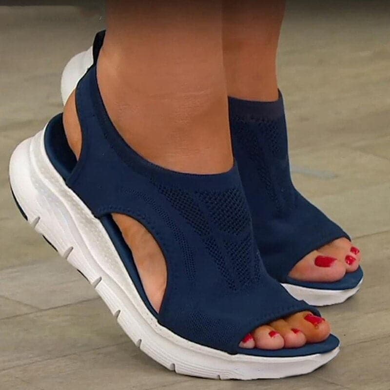 Sandalias Mujer Ortopédicas Punta Abierta Comodas Primavera