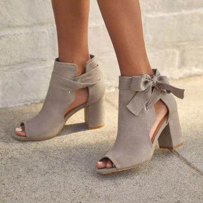 Sandalias Mujer Tacón Alto Ajuste Elegante