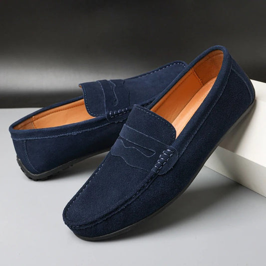 Mocasines Hombre de Gamuza Clásicos Confort Diario - Mavetta