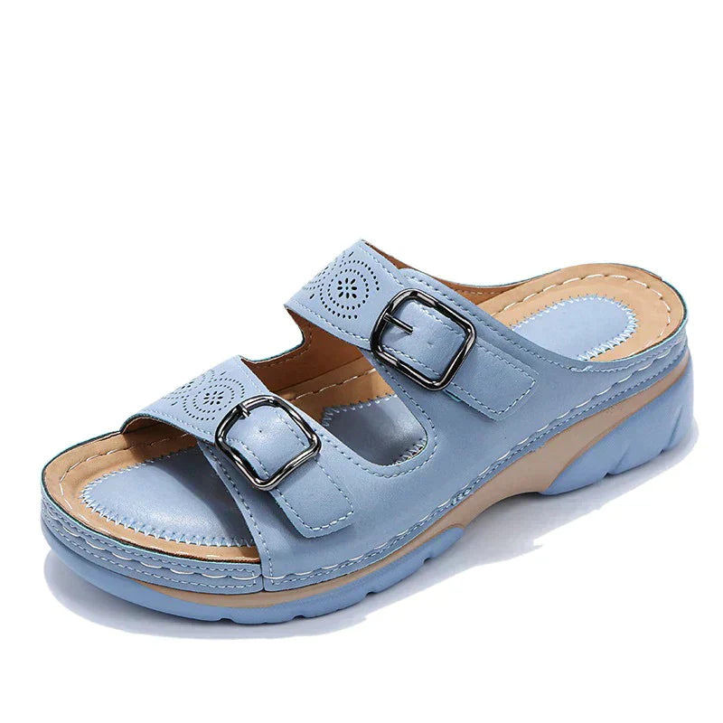 Sandalias Mujer Verano Detalles Decorativos Ajuste Comodo