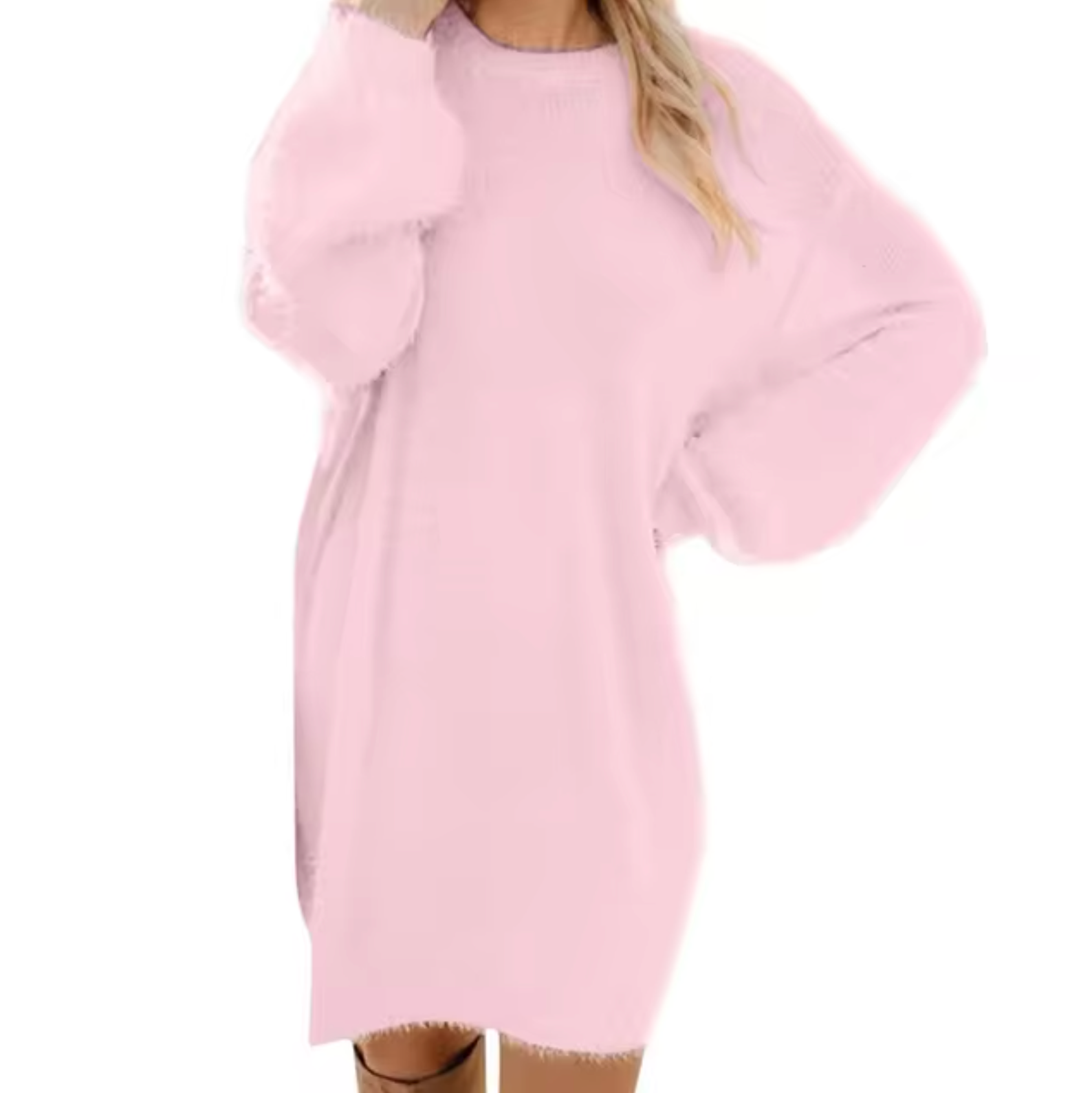 Vestido Casual Mujer de Punto Suave Ajuste Regular - Mavetta