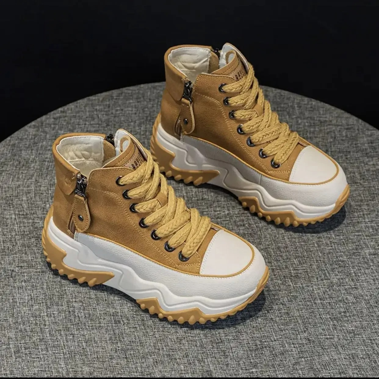 Botines mujer invierno suela flexible cremallera - Mavetta