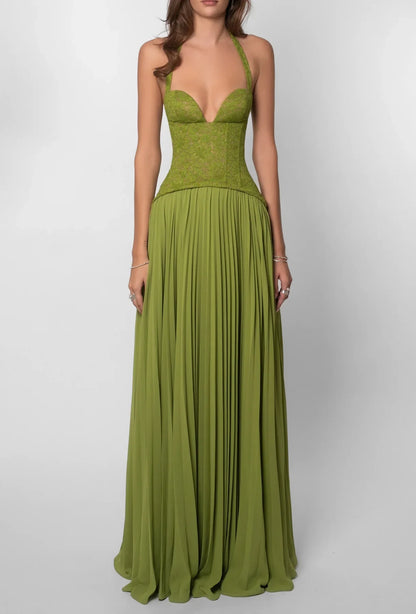 Vestido maxi mujer fluido largo - Mavetta