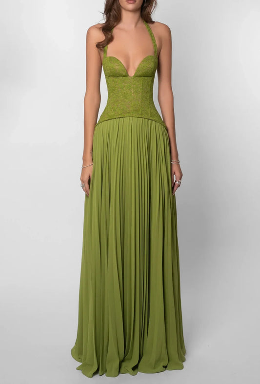 Vestido maxi mujer fluido largo - Mavetta
