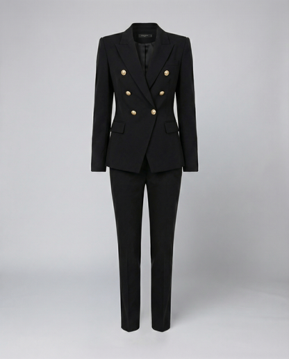 Conjunto Mujer Blazer y Pantalón Slim Ajuste Elegante