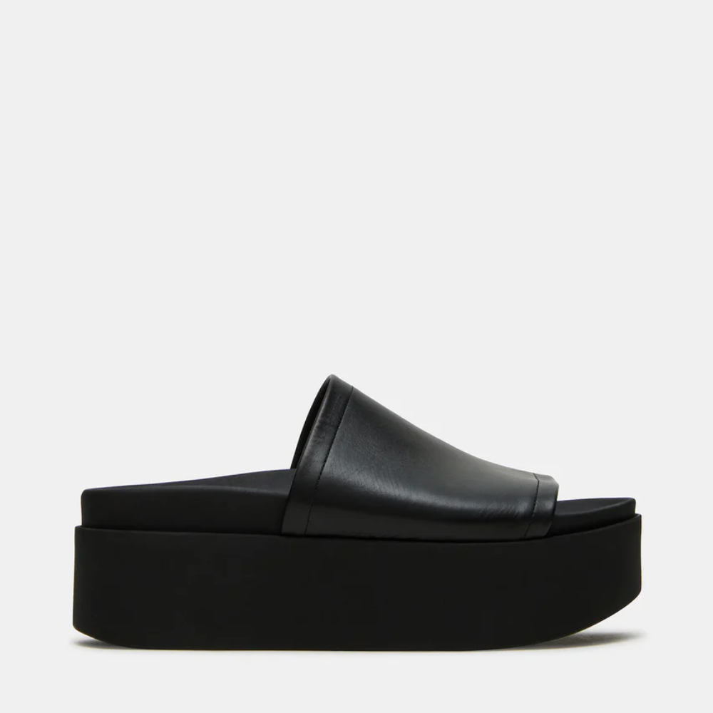 Sandalias Plataforma Mujer de Cuero Ajuste Cómodo - Mavetta