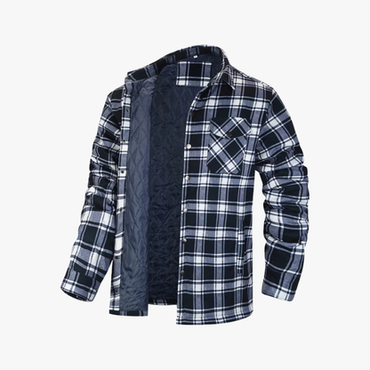 Camisa Hombre de Franela Termica Ajuste Clasico
