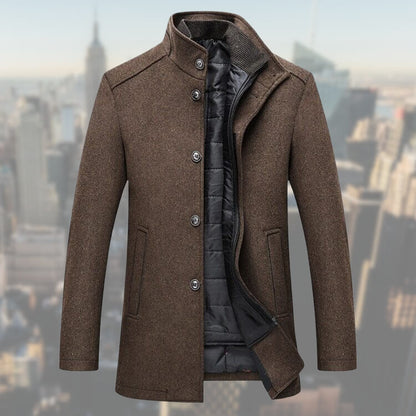 Chaqueta Hombre con Chaleco Desmontable Ajuste Clásico