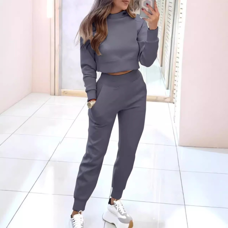 Conjunto Deportivo Mujer Corto y Pantalón Comodo