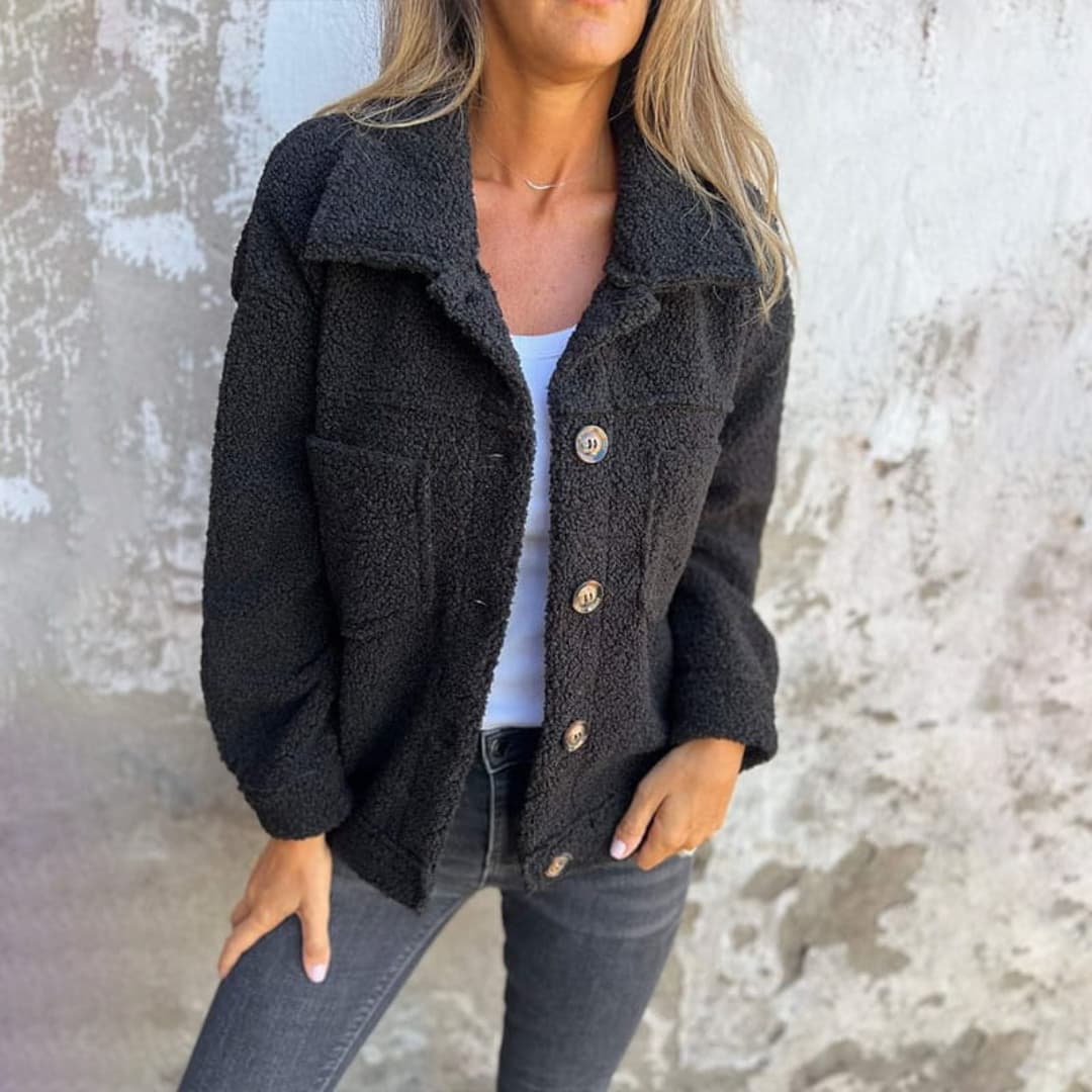 Abrigo Mujer de Otoño Estilo Elegante
