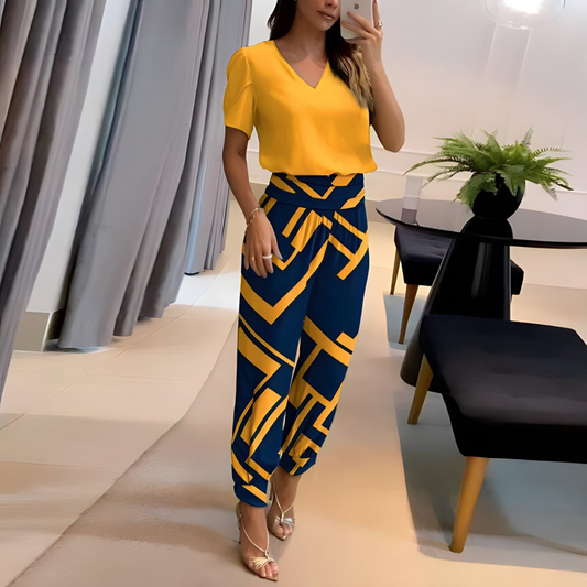 Conjunto Mujer de Dos Piezas Diseño Moderno - Mavetta