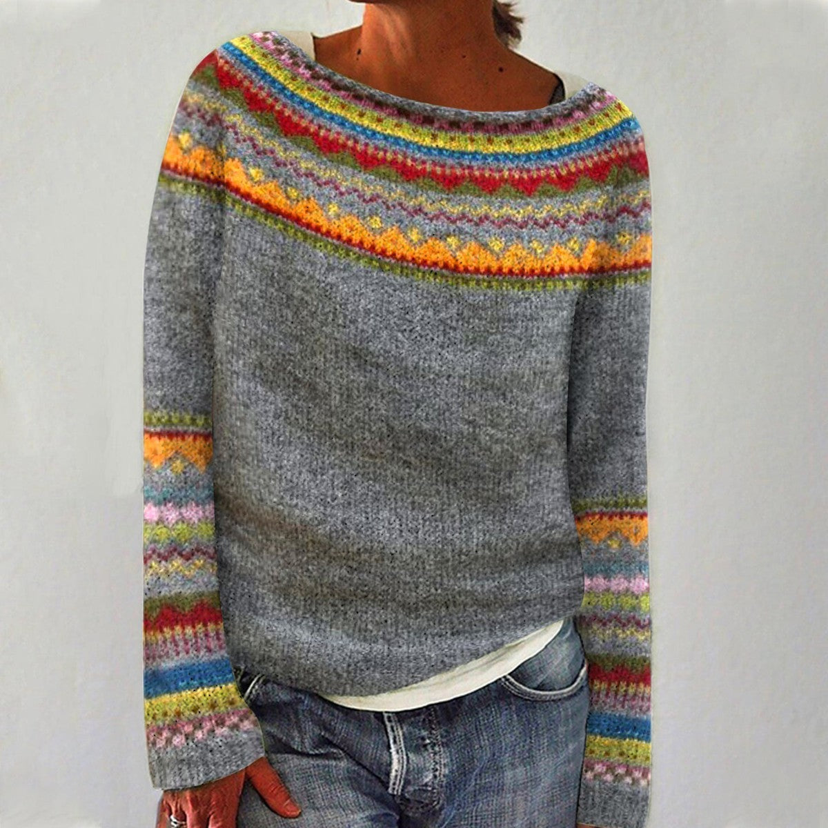 Jersey Mujer Estilo Retro Ajuste Clásico - Mavetta