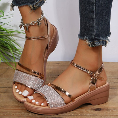 Sandalias Mujer Ortopédicas Diseño Romano Ajuste Cómodo