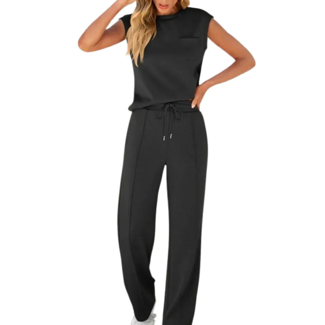 Conjunto Mujer de Lino Fresco Estilo Elegante - Mavetta
