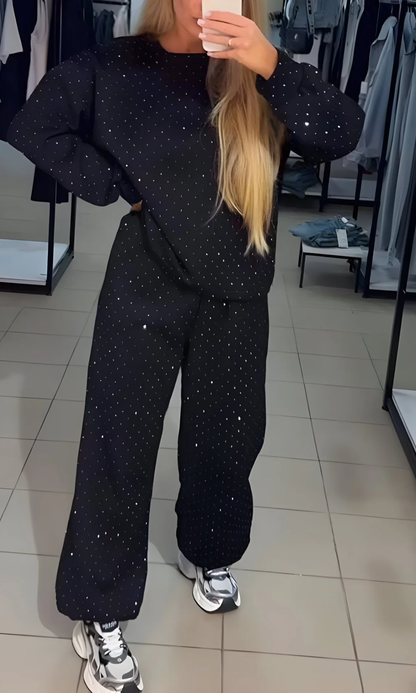 Conjunto Mujer Comodo con Brillo y Tela Suave
