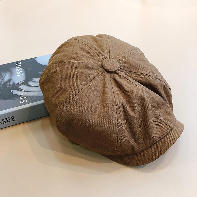 Boina Hombre Estilo Retro Flatcap Ajuste Clásico
