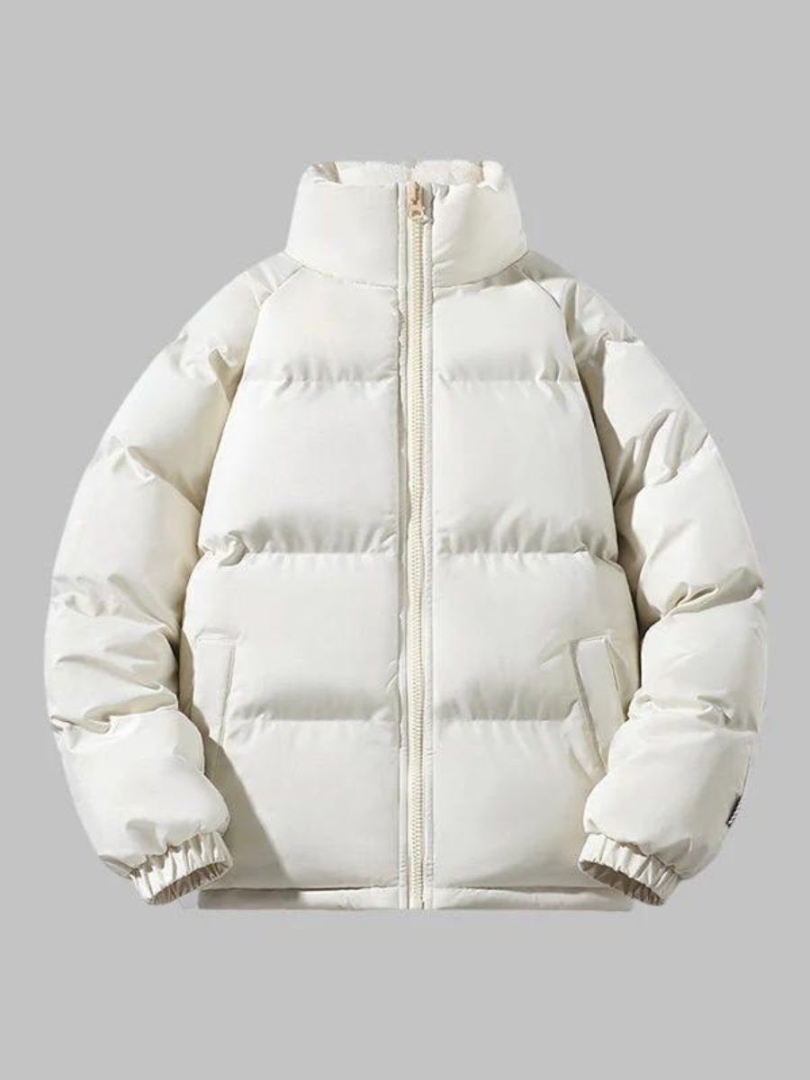 Chaqueta Puffer Hombre Acolchada Forro Polar
