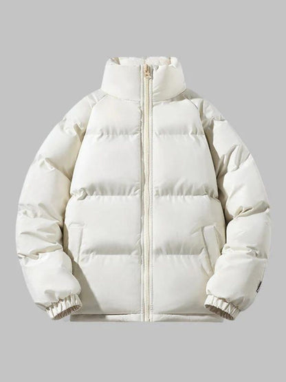 Chaqueta Puffer Hombre Acolchada Forro Polar