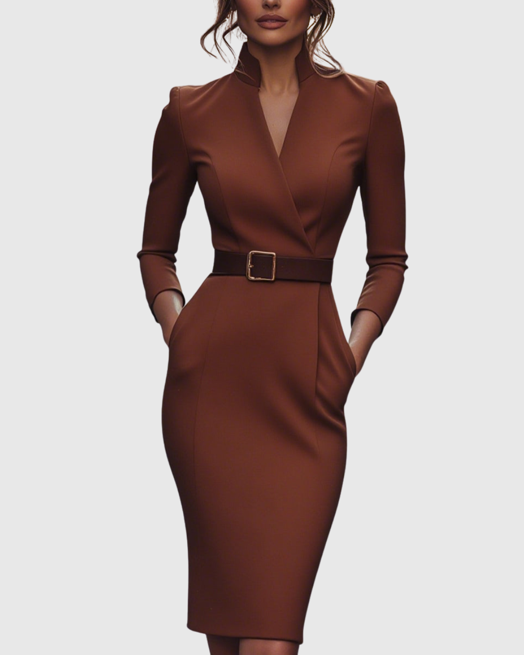 Vestido fiesta mujer estilo refinado elegante