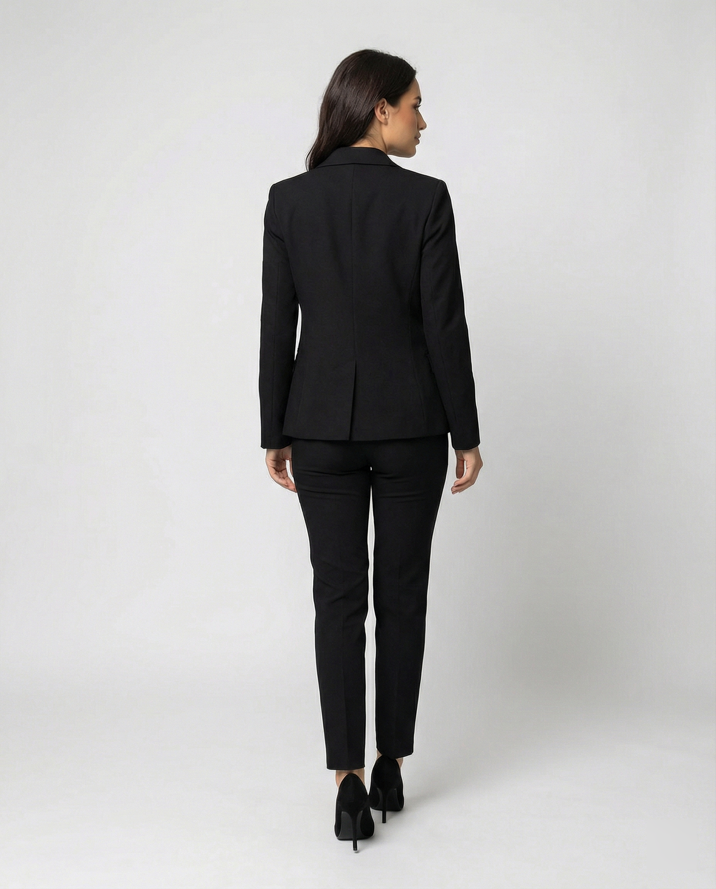 Conjunto Mujer Blazer y Pantalón Slim Ajuste Elegante