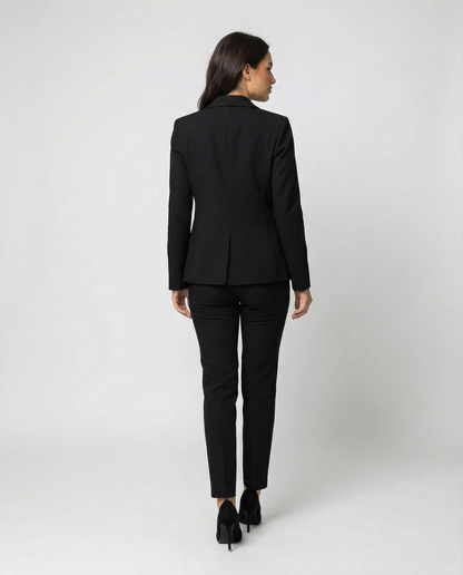 Conjunto Mujer Blazer y Pantalón Slim Ajuste Elegante