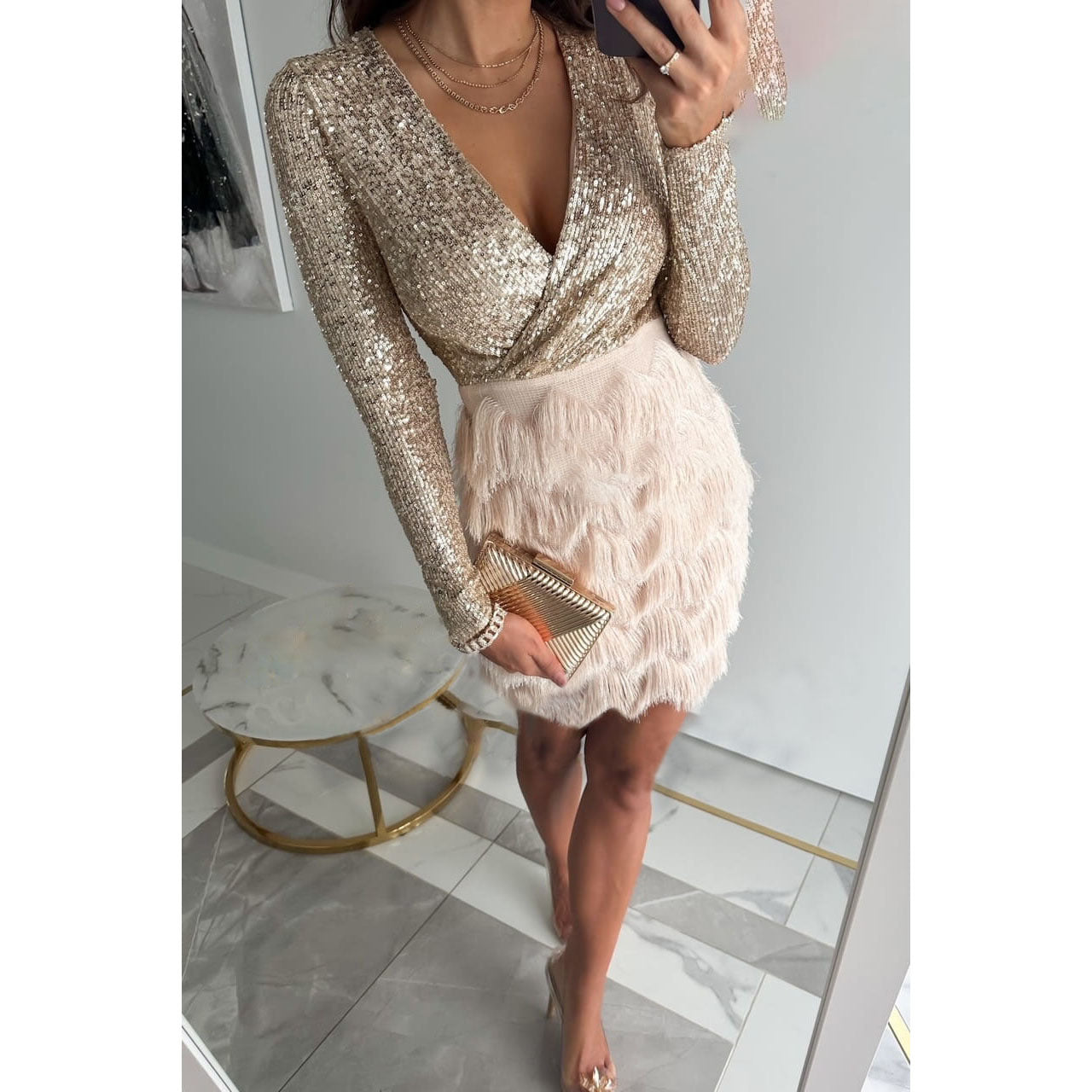 Vestido mujer ligero y versátil corte elegante