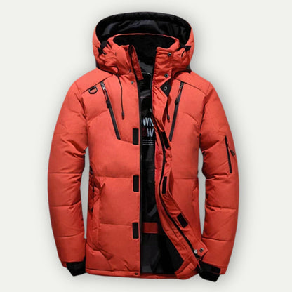 Chaqueta Invierno Hombre Aislante con Capucha