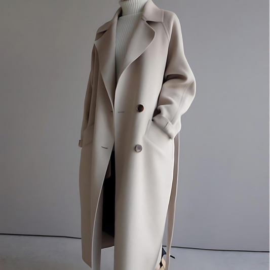 Trench Coat Mujer Ligero Ajuste Clásico - Mavetta
