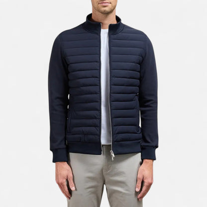 Chaqueta Hombre Ligera Invierno Cuello Alto