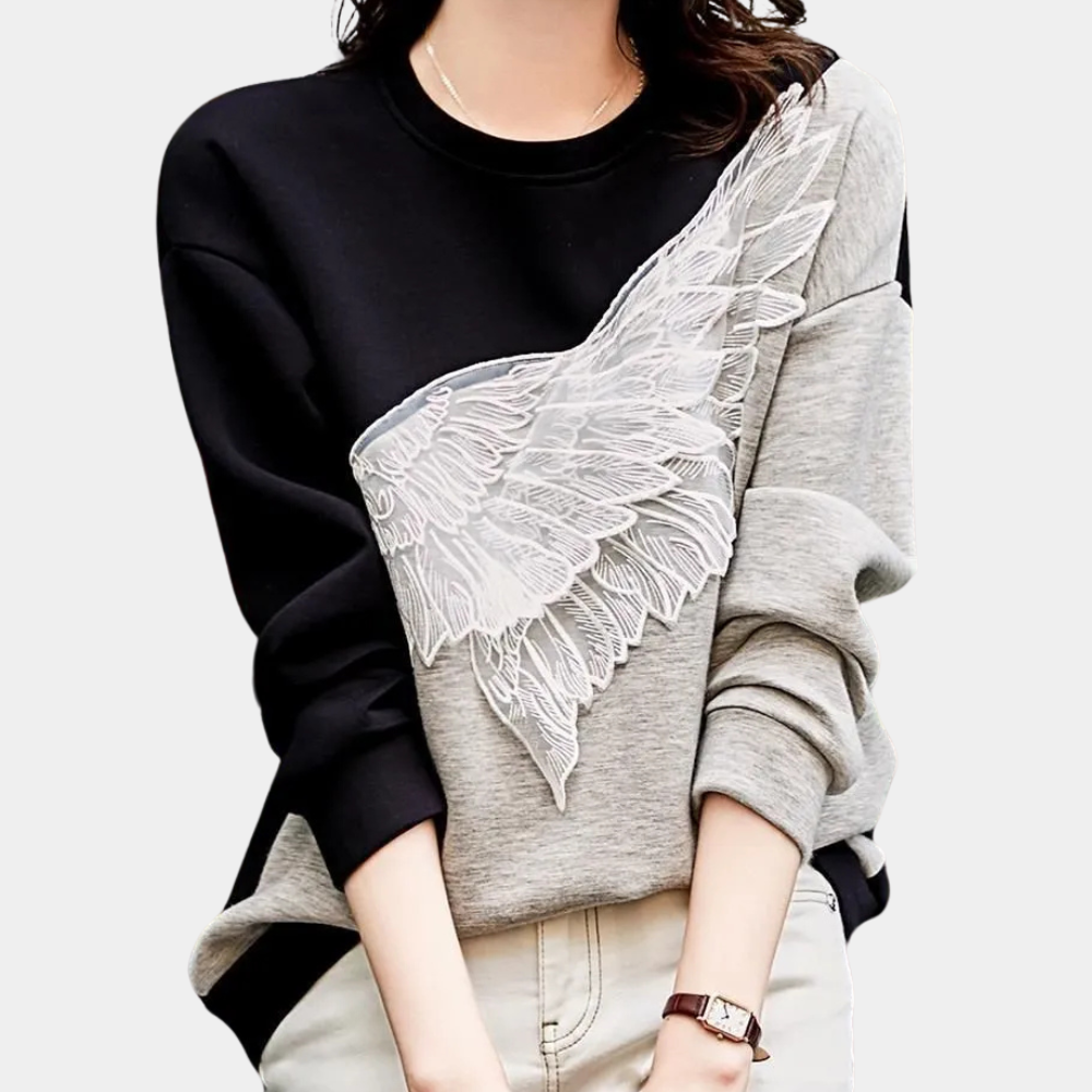 Sudadera Mujer Manga Larga Ajuste Comodo - Mavetta