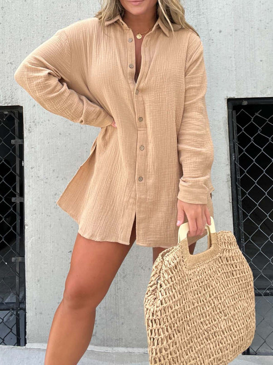 Conjunto Mujer Blusa de Lazo y Shorts Talle Alto - Mavetta