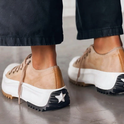 Zapatillas casual Mujer con cordones estilo cómodo