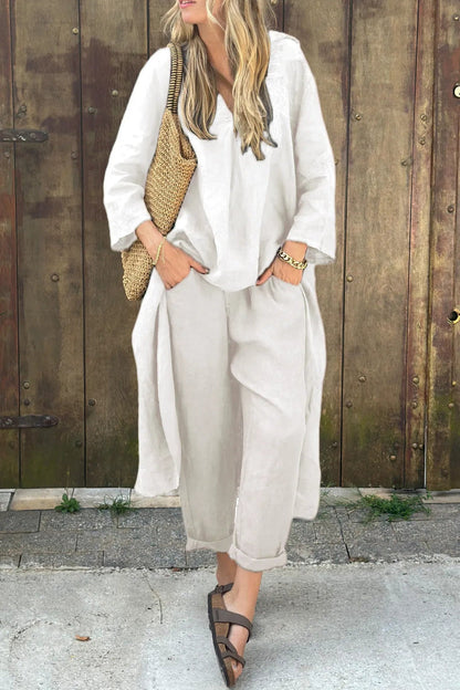 Conjunto Mujer Elegante y Cómodo de Dos Piezas