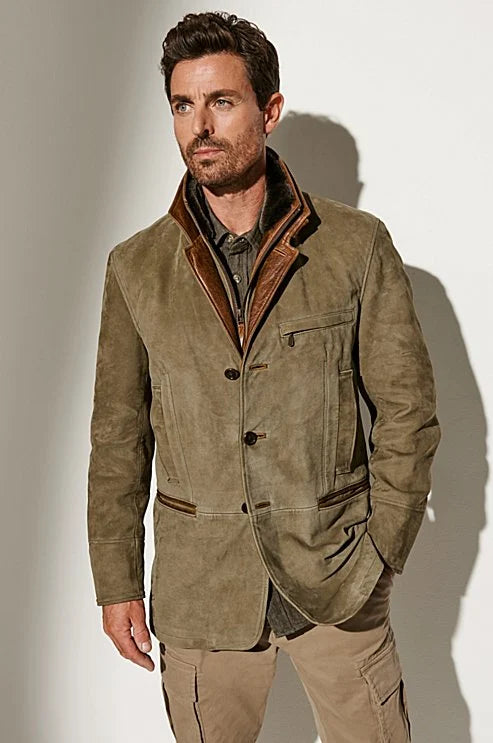 Chaqueta Hombre de Otoño Corte Clásico