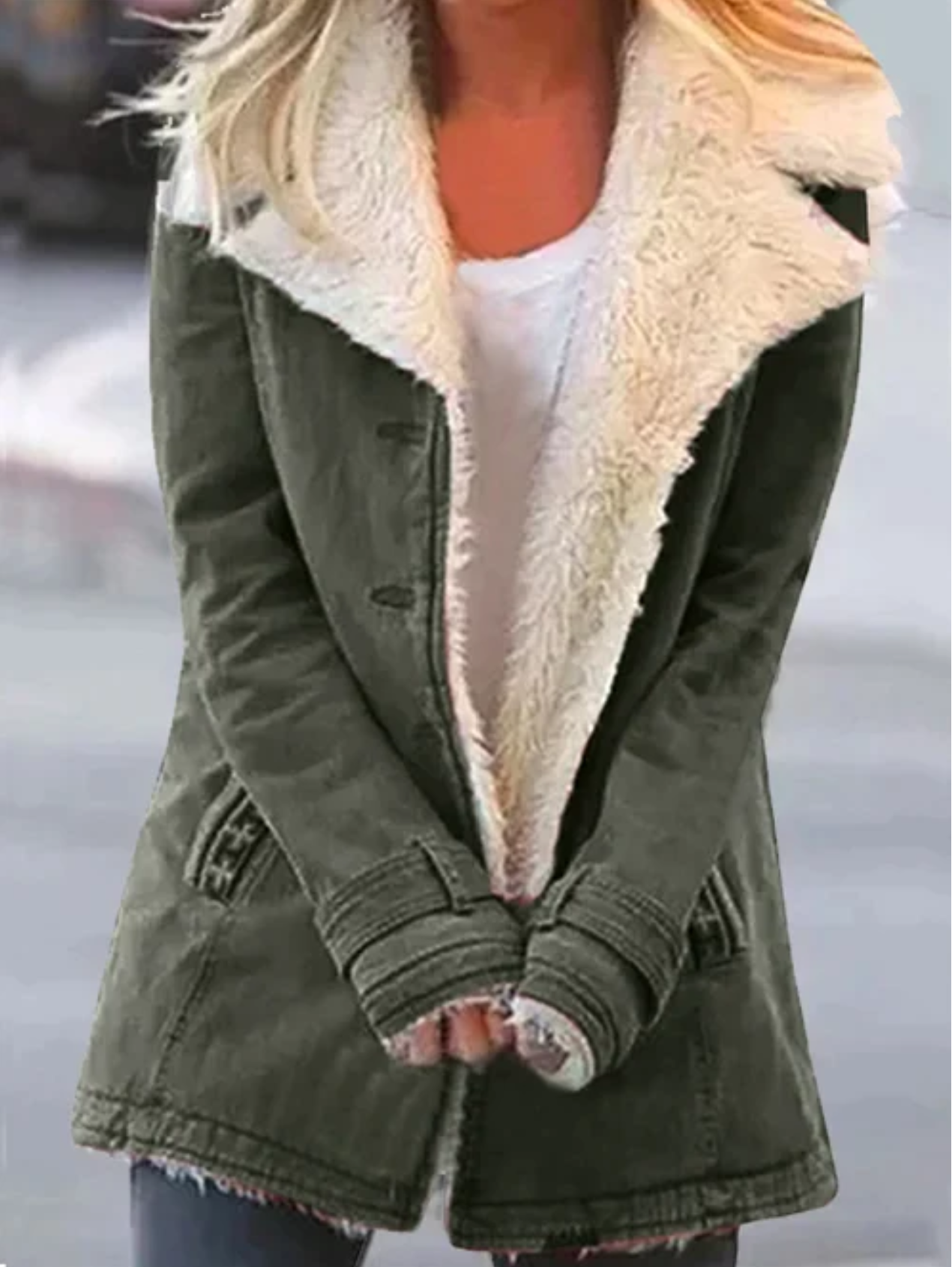 Chaqueta térmica mujer ligera resistente al frío
