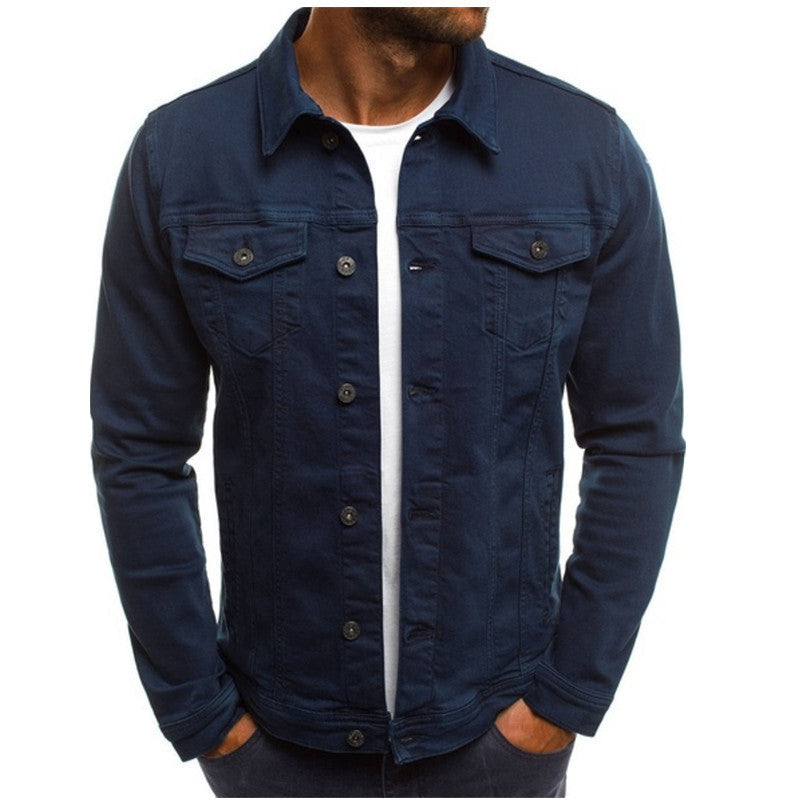 Chaqueta Vaquera Hombre de Ajuste Relajado