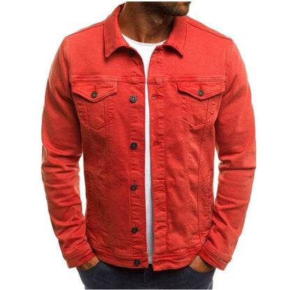 Chaqueta Vaquera Hombre de Ajuste Relajado