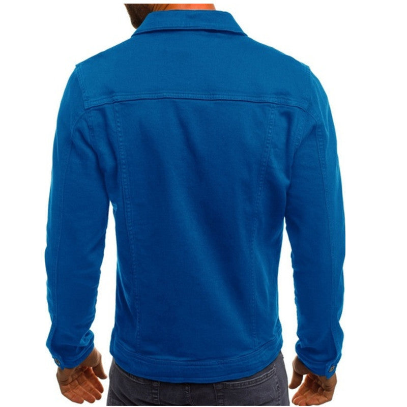 Chaqueta Vaquera Hombre de Ajuste Relajado