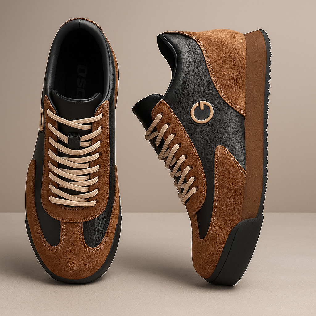 Zapatillas Hombre Cuero Casual Cordones Urbanas Comodas - Mavetta