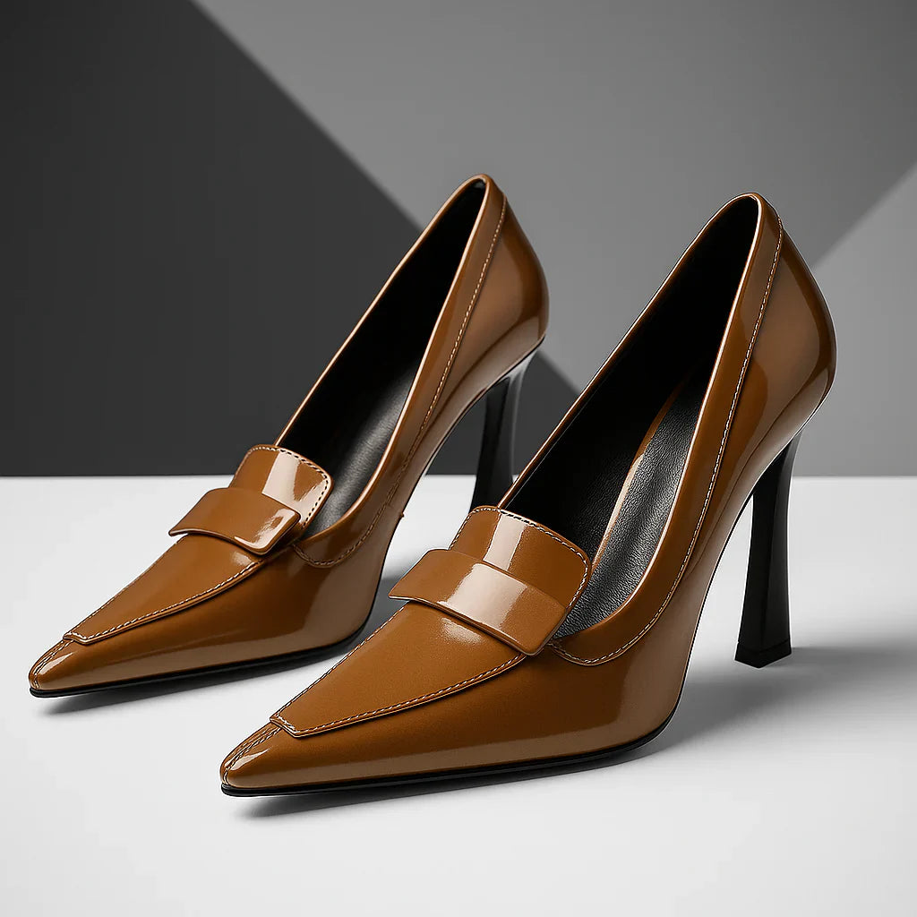 Tacones de aguja mujer elegantes y finos